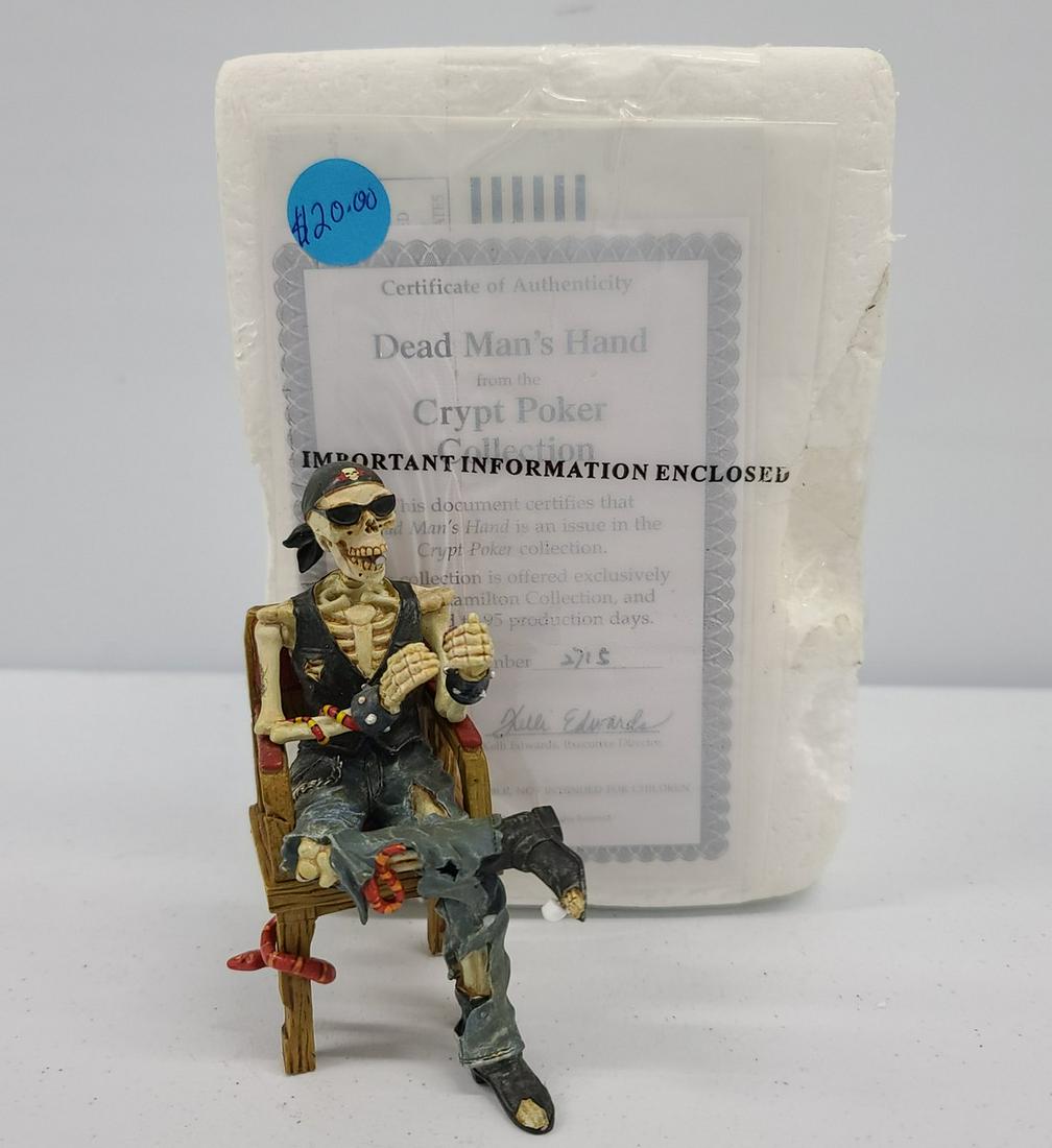 Crypt Poker Collection Dead Man's Hand Figurine (1 of 1)