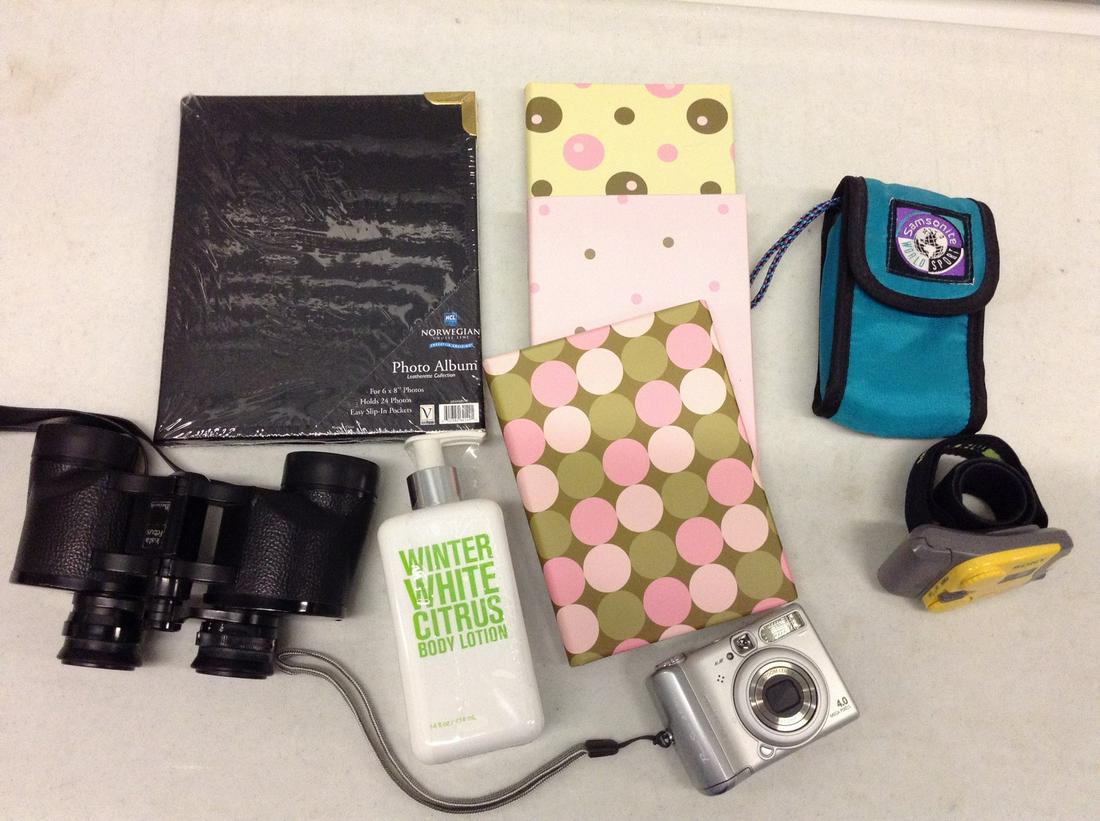 Binoculars, Canon Camera, Notebooks, and More (1 of 1)