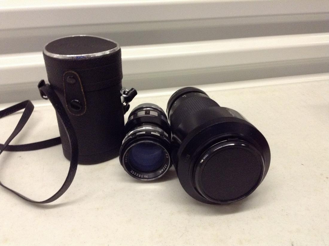 Lot of Two Camera Lenses with Case (1 of 1)