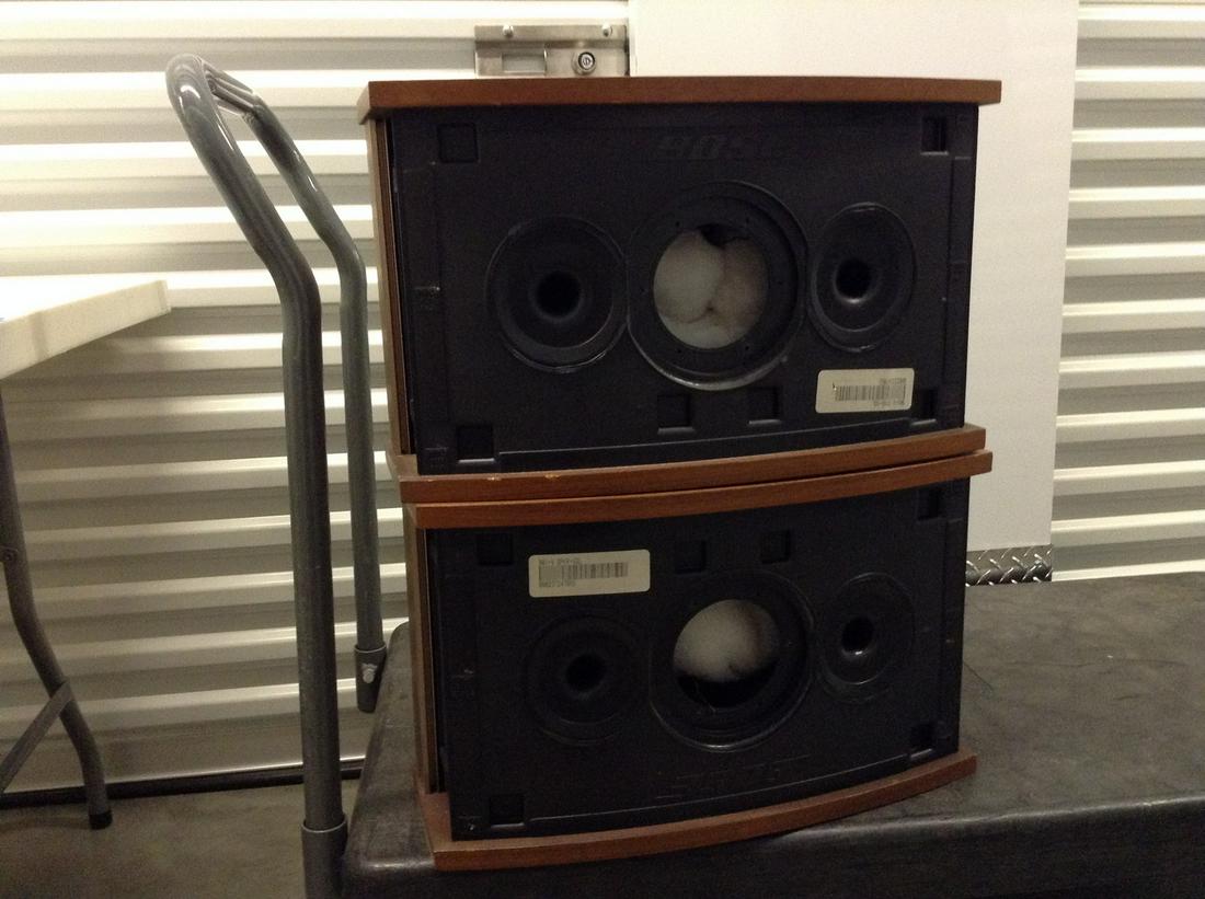 Two Vintage Bose Speaker Boxes (1 of 1)