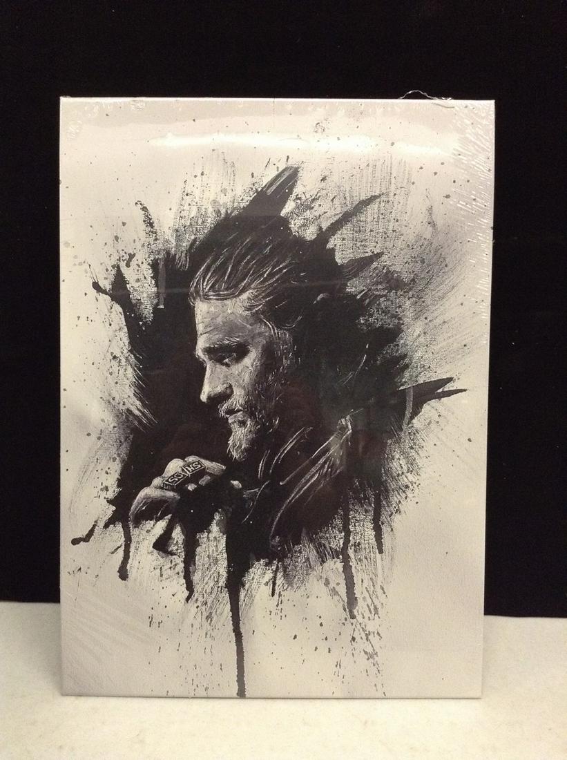 Sons of Anarchy Displate Tin Wall Art Still Sealed: Sons of Anarchy Displate Tin Wall Art Still Sealed 18"x13"