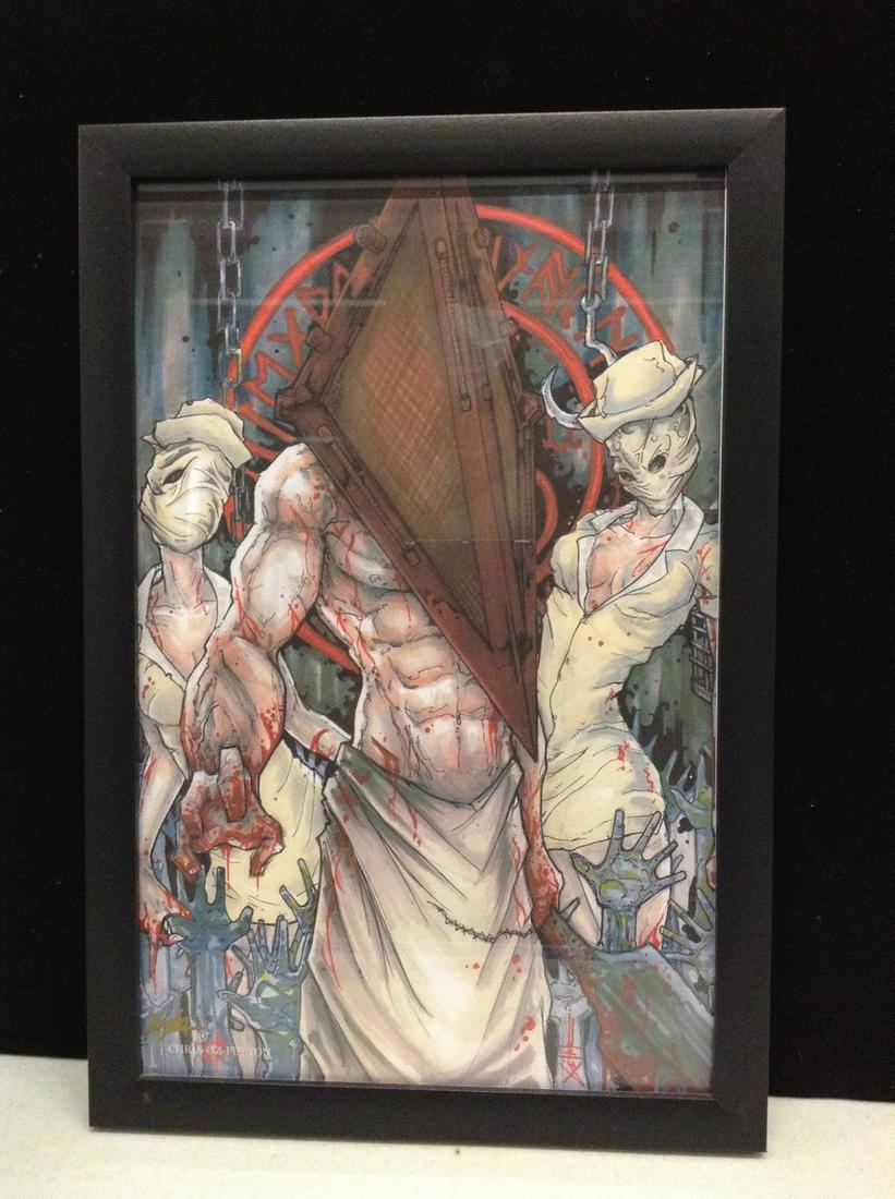 Signed in Marker Chris-Oz-Fulton Framed Print 18"x 13": Signed in Marker Chris-Oz-Fulton Framed Print 18"x 13"