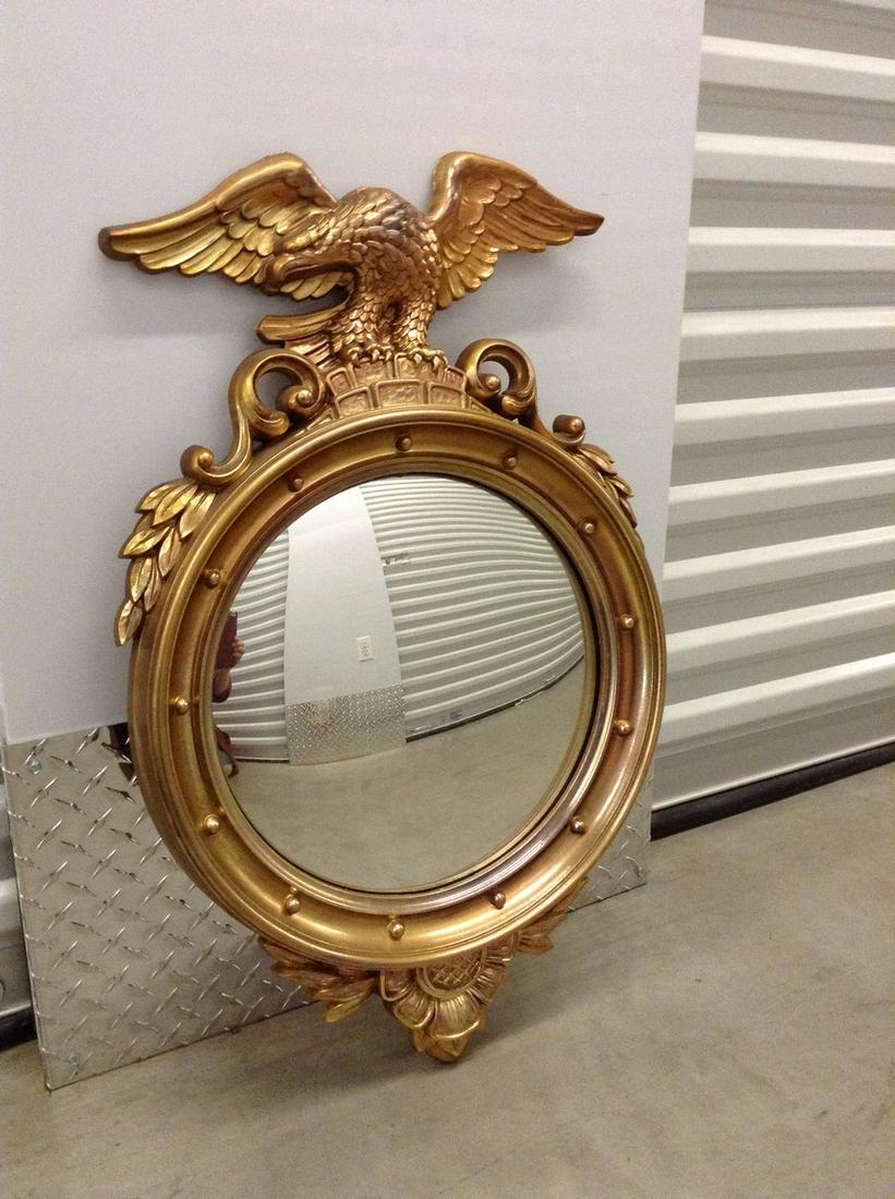 Syroco Eagle Convex Mirror 27"x 16" (1 of 1)