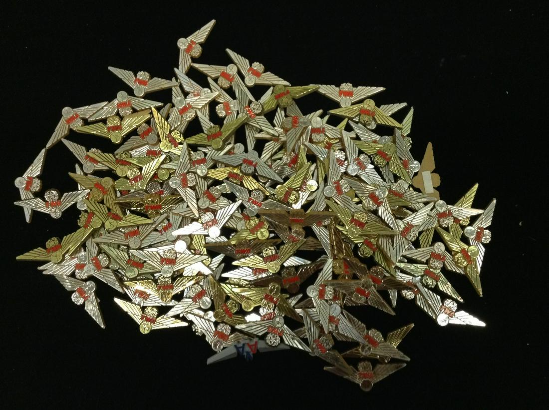 Large lot of TWA Airlines Junior Pilot Pins (1 of 1)