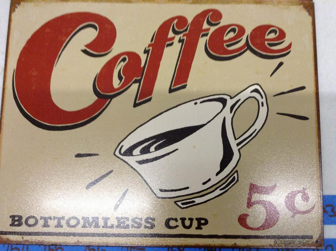 Mjb Coffee Advertising Sign