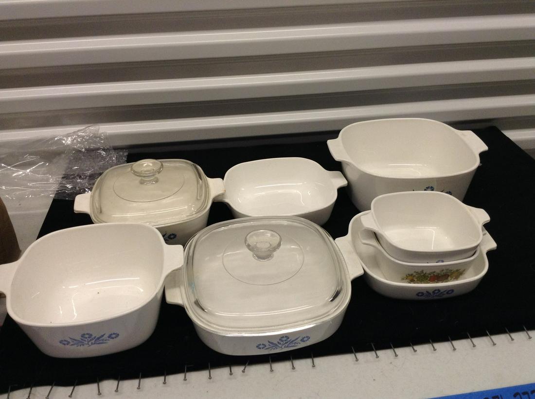 Lot of Corning Ware Trays (1 of 1)