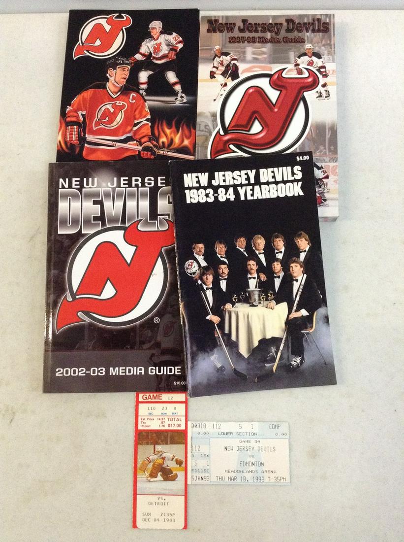 Jersey Devils Yearbooks, Tickets, and More: Jersey Devils Yearbooks, Tickets, and More