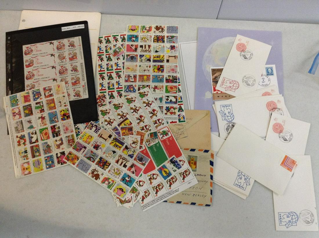 Lot of First Day Covers, Stamps, and More (1 of 1)