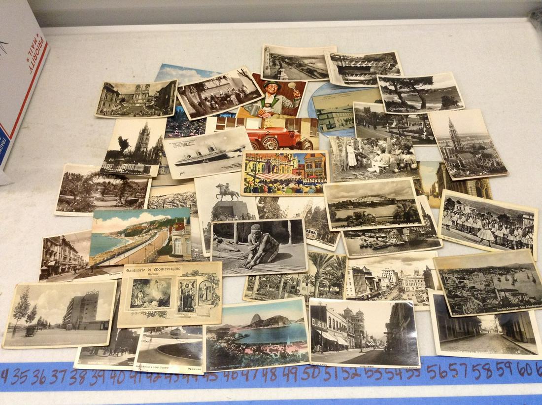 Large lot of 1930s & 40s postcards and more (1 of 1)