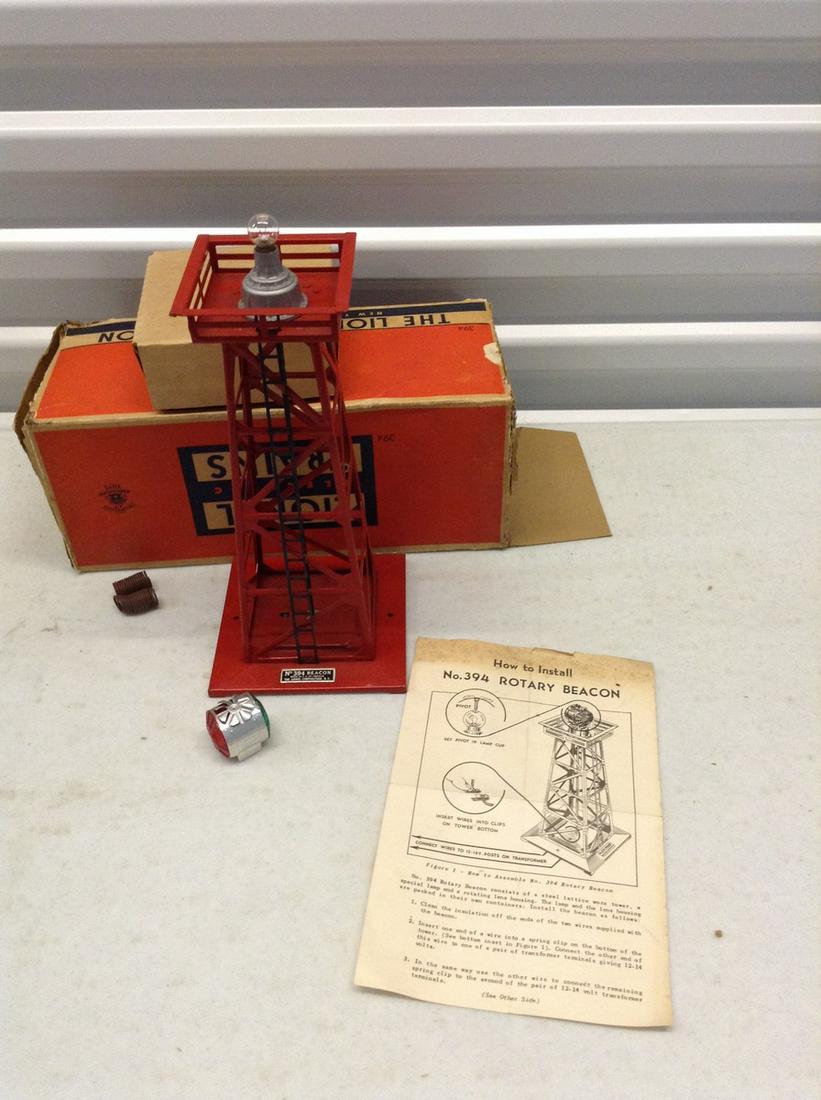 Lionel Train Rotating Beacon No 394 in original box (1 of 1)