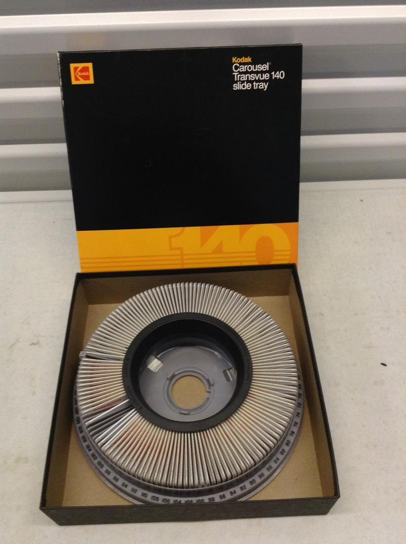 Vintage Slide Carousel filled with slides (1 of 1)