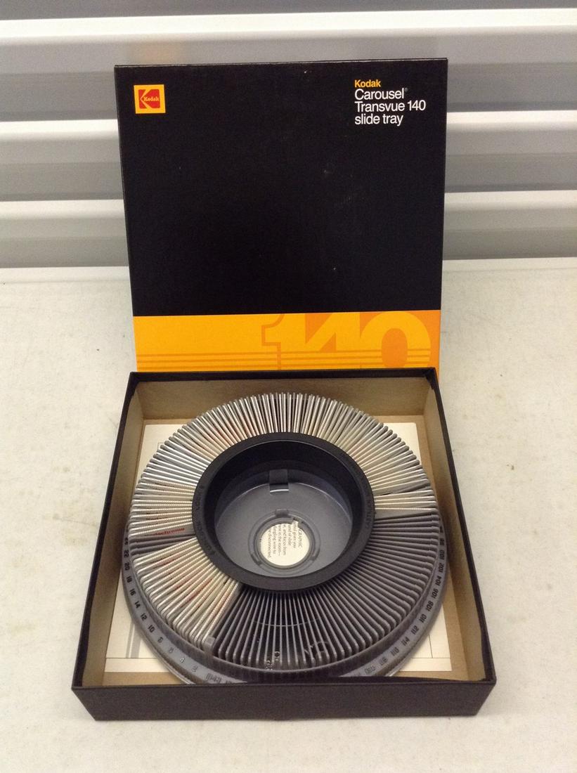 Vintage Slide Carousel filled with slides (1 of 1)