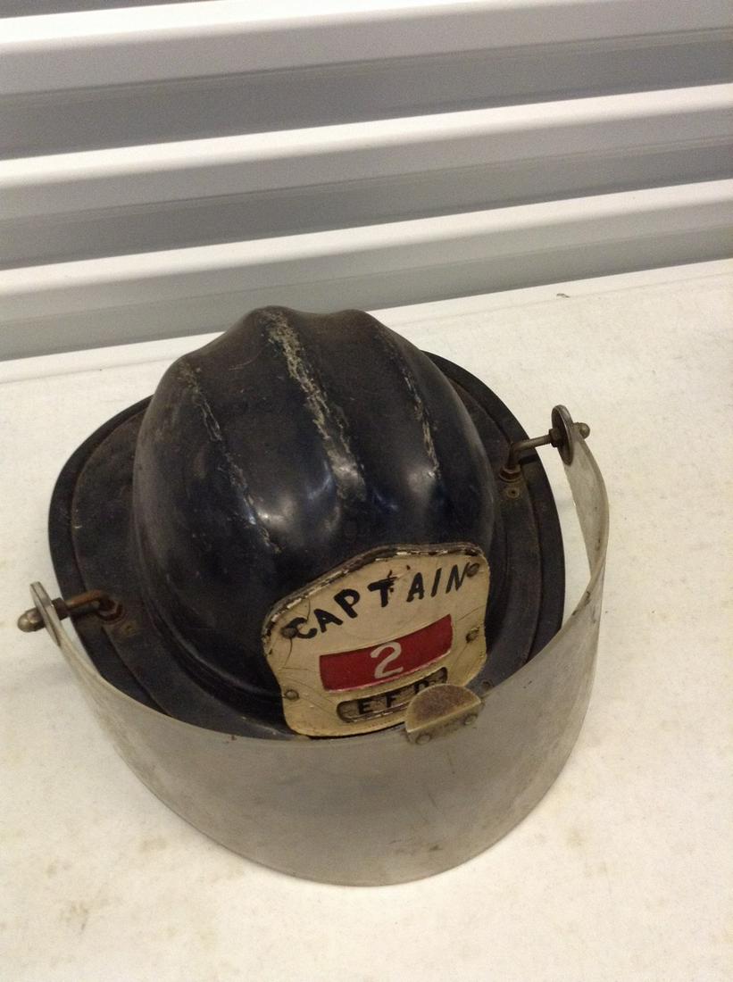 Vintage Fire Captain Helmet (1 of 1)