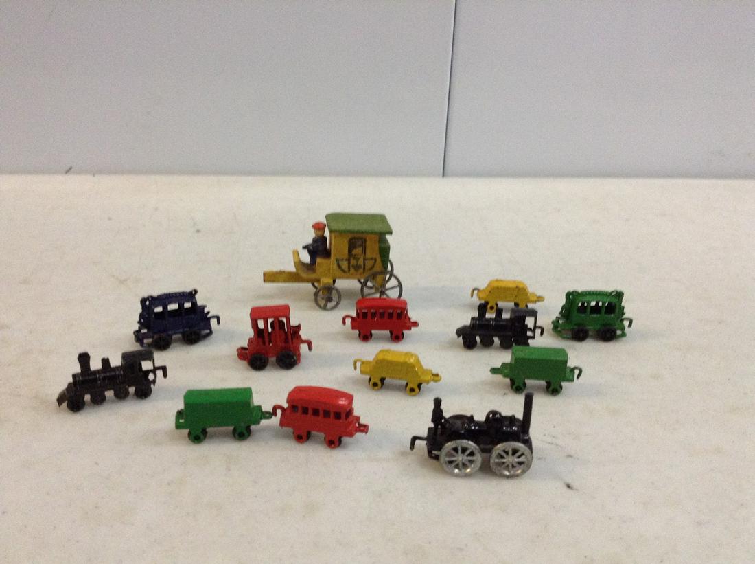 Miniature Metal Train Cars and more (1 of 1)
