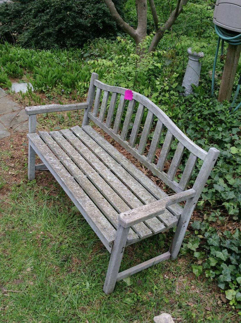 wood bench 4 ft.: wood bench 4 ft.