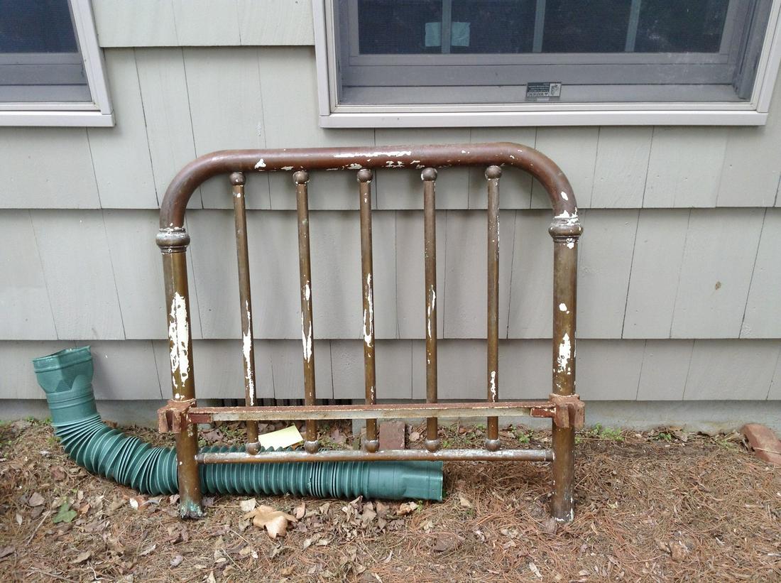 bronze headboard: bronze headboard