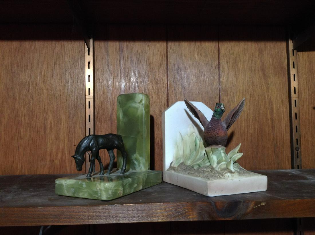 marble bookend: marble bookend