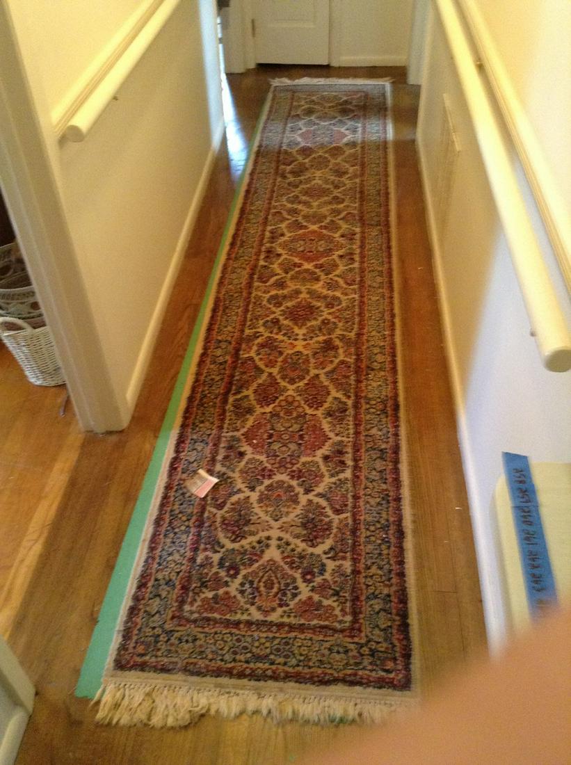 wool hall runner 12 ft long (1 of 1)