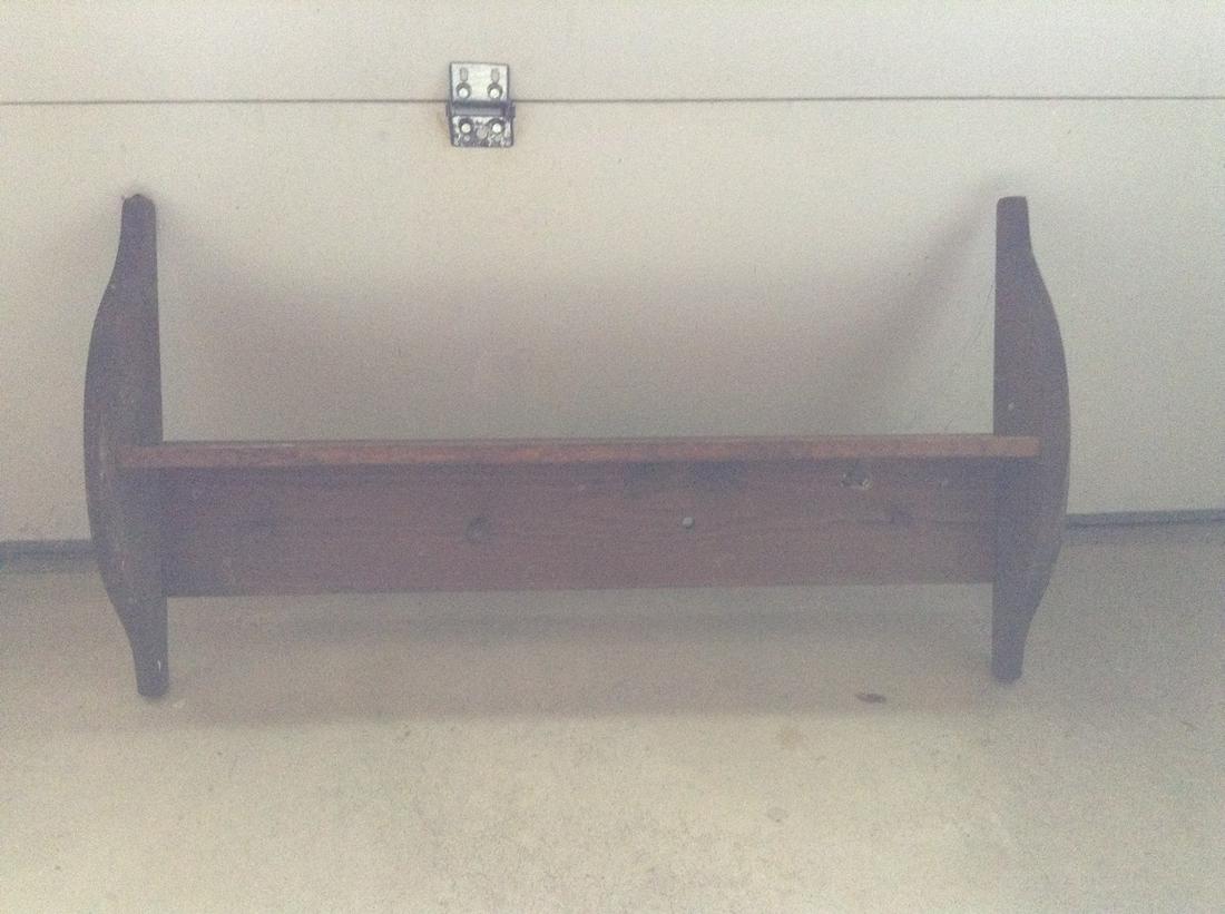 Early Wood Wall Shelf 36" long (1 of 1)