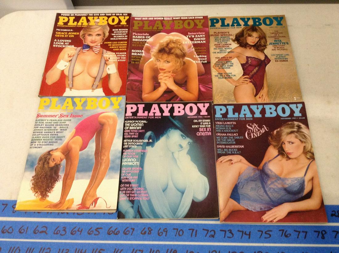 lot of 1980's playboy magazine (1 of 1)