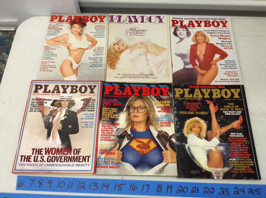 lot of 1980's playboy magazine: lot of 1980's playboy magazine