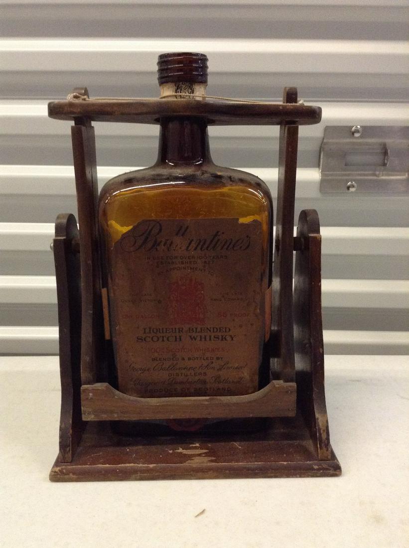 ballantine's scotch bottle 15" tall: ballantine's scotch bottle 15" tall