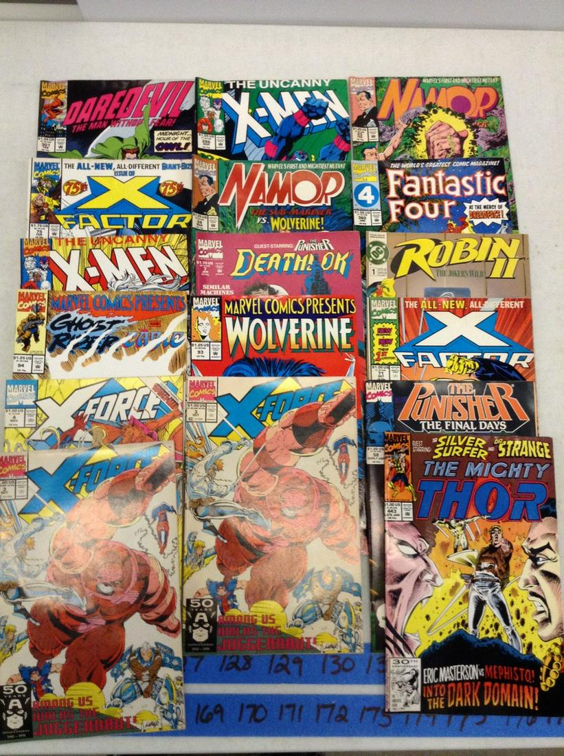 Lot of Various Marvel Comic s and Kindergarten Book (1 of 1)