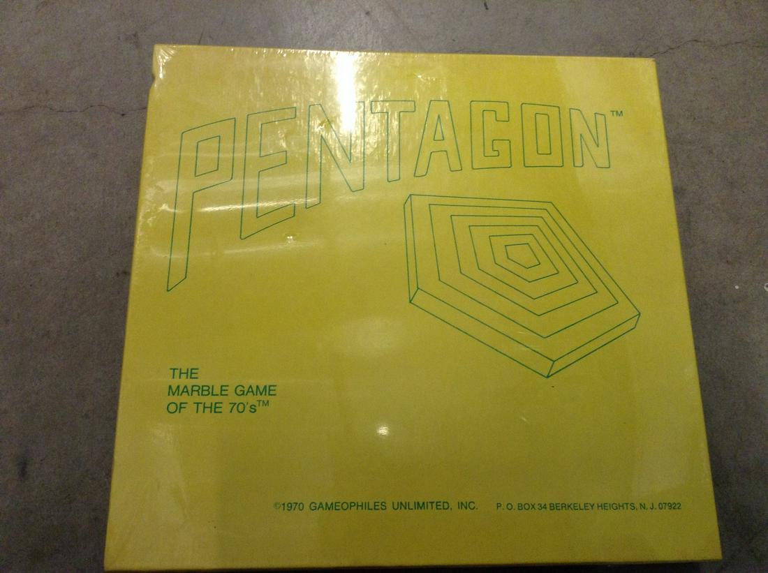 Pentagon" Marbles Game "Mint in Box: Pentagon" Marbles Game "Mint in Box