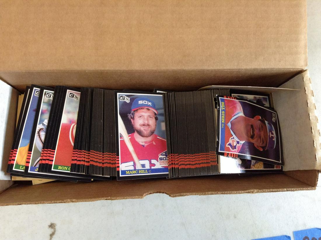 Box of 1985 Donruss Baseball Cards (1 of 1)