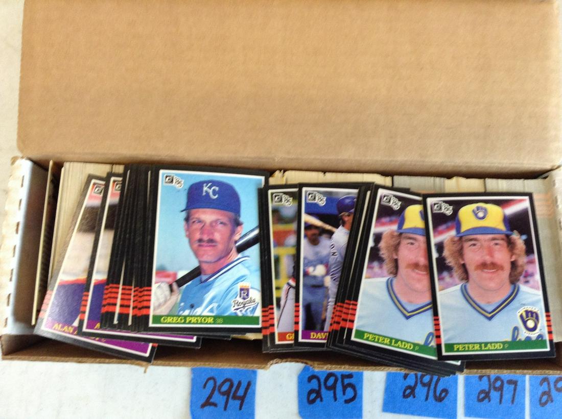 Box of 1985 Donruss Baseball Cards (1 of 1)