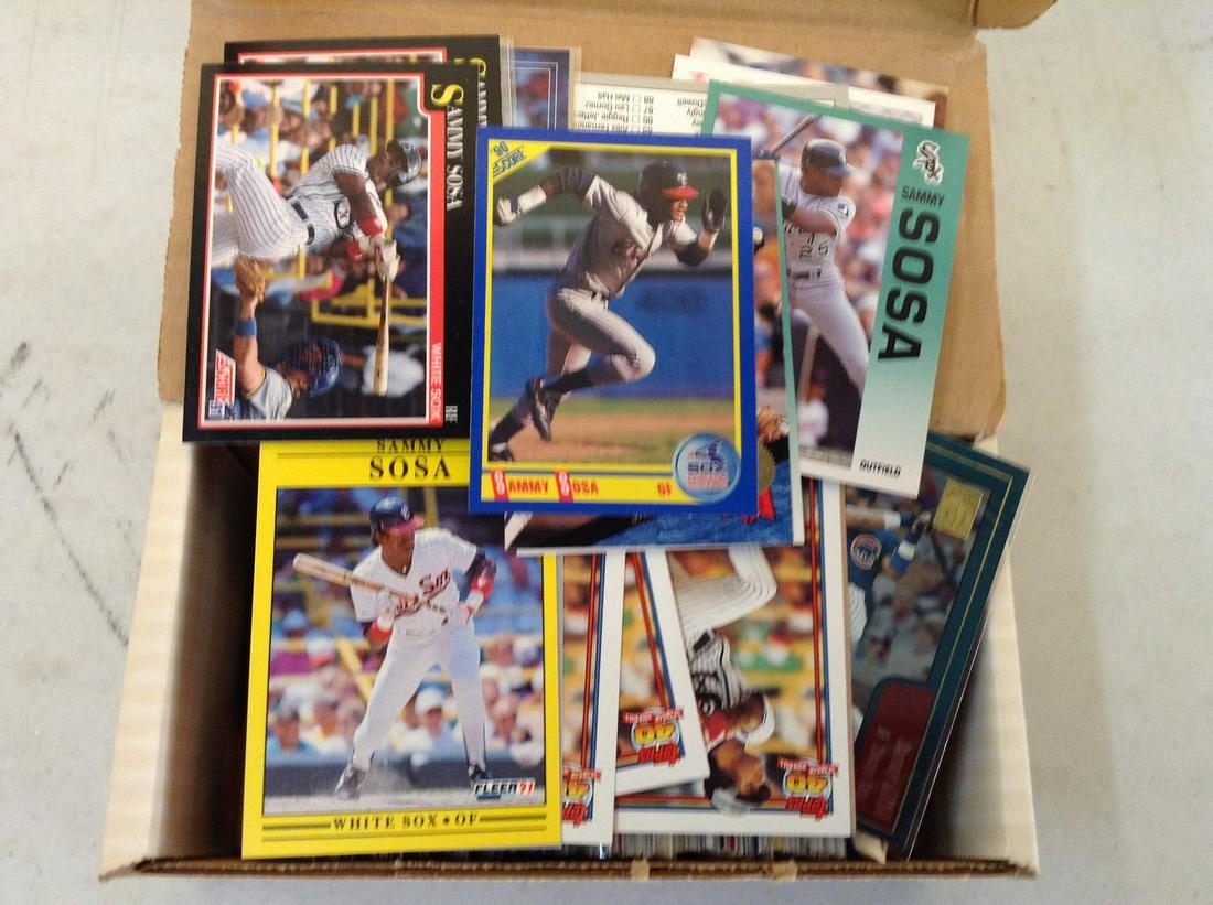 Box of Various Baseball Cards (1 of 1)