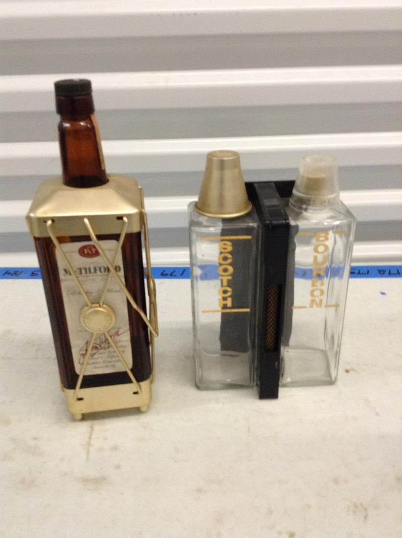 lot of vintage liquor bottles (1 of 1)