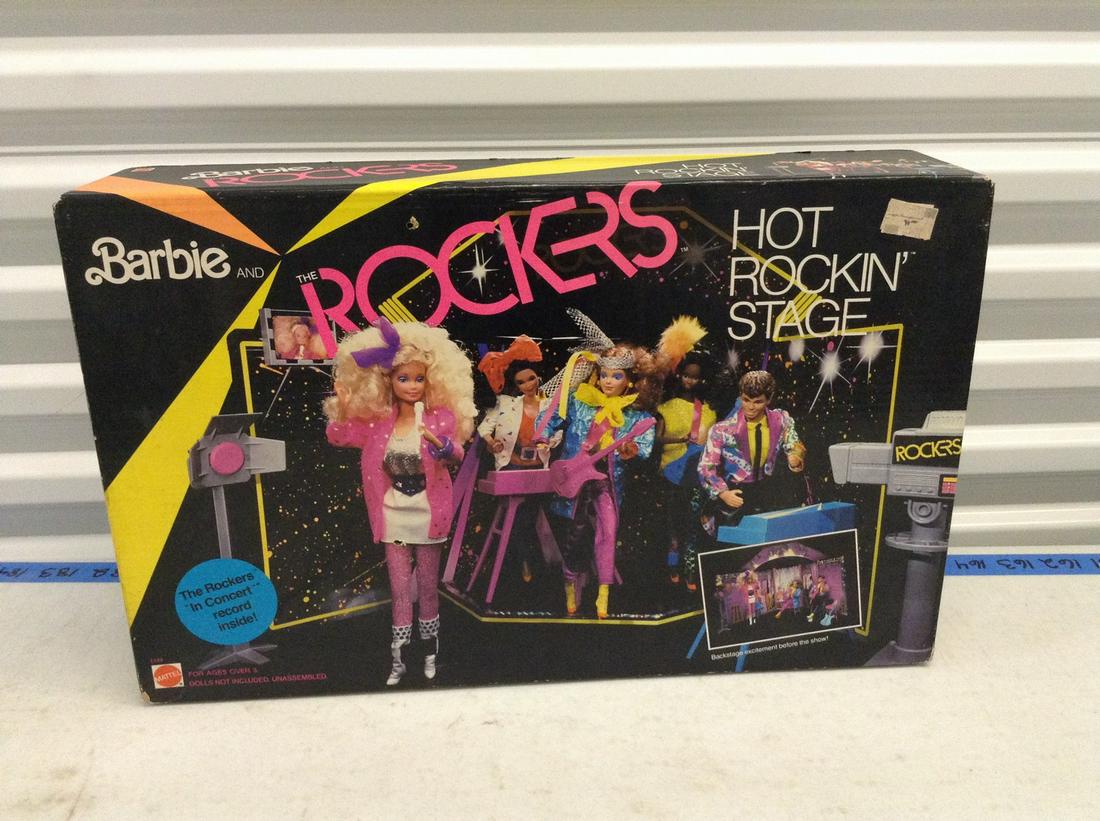 Barbie Rockers Hot Rockin Stage Still Sealed In Box