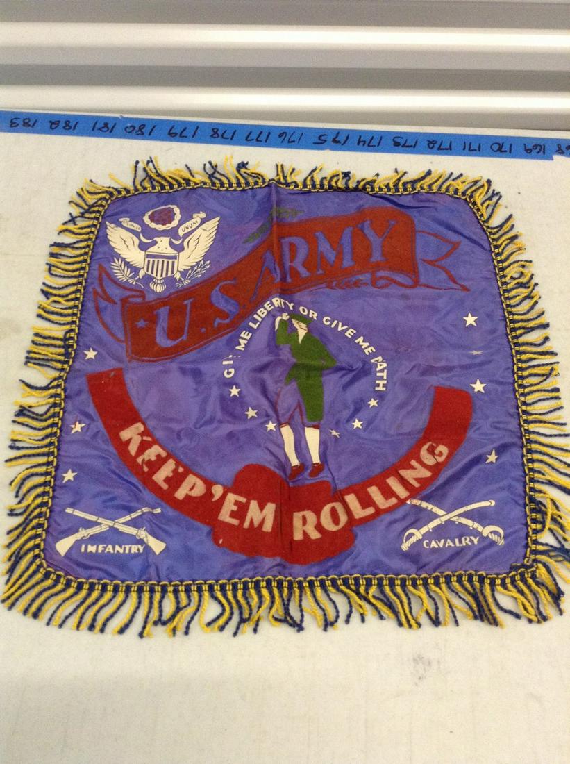 WW2 army pillow cover (1 of 1)