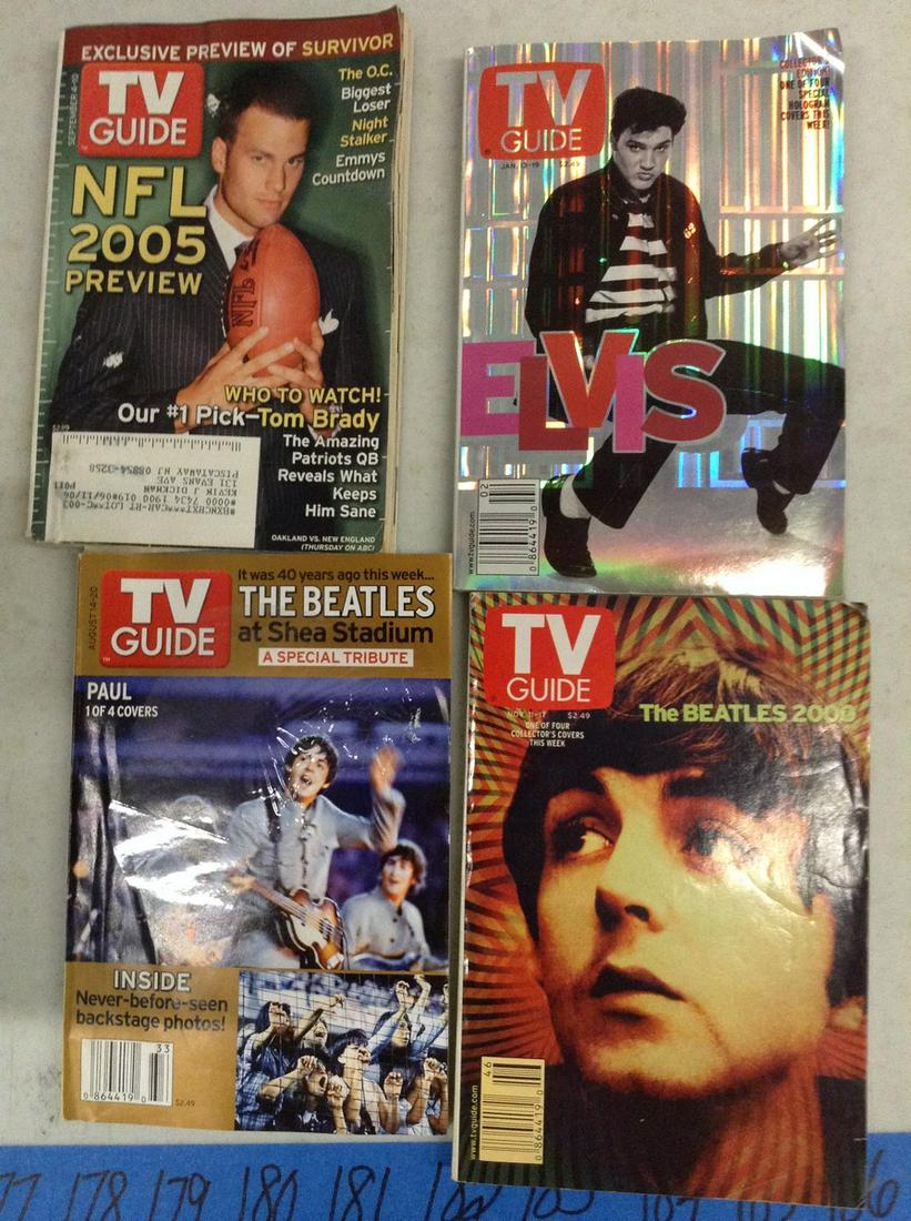 Lot of Four TV Guide Books: Lot of Four TV Guide Books