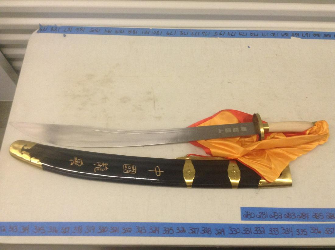oriental sword 38 inch long (1 of 1)