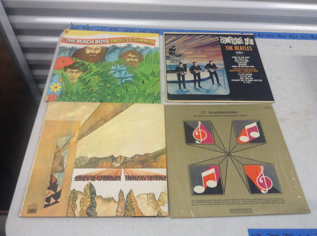 Beatles record and other rock albums: Beatles record and other rock albums