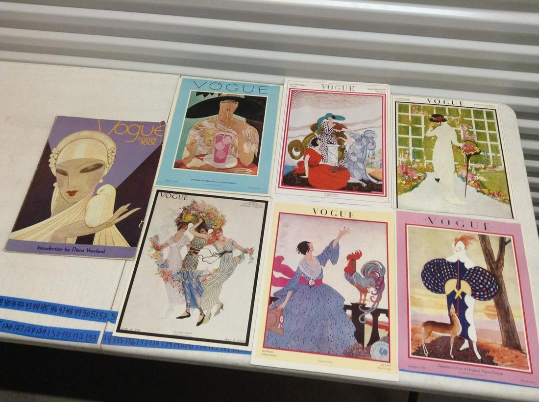 Vogue Poster Book with Posters Shown (1 of 1)