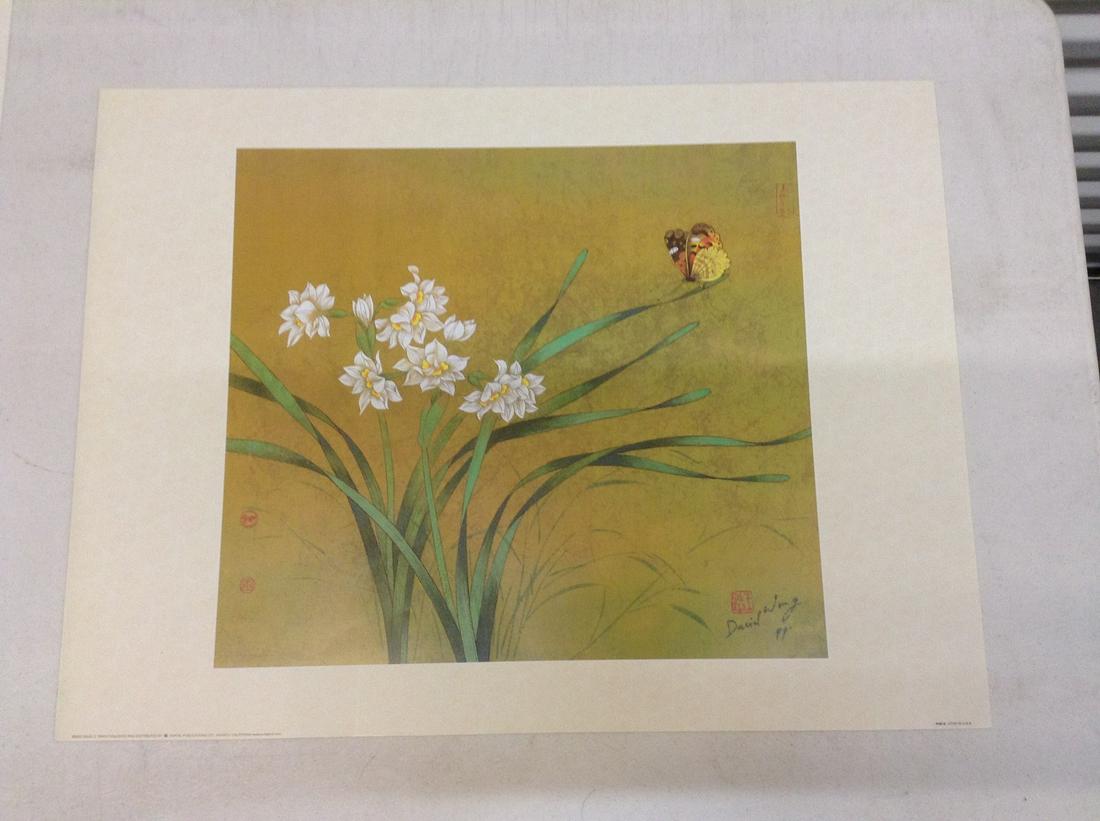 Signed David Wang Litho 24"x18" (1 of 1)