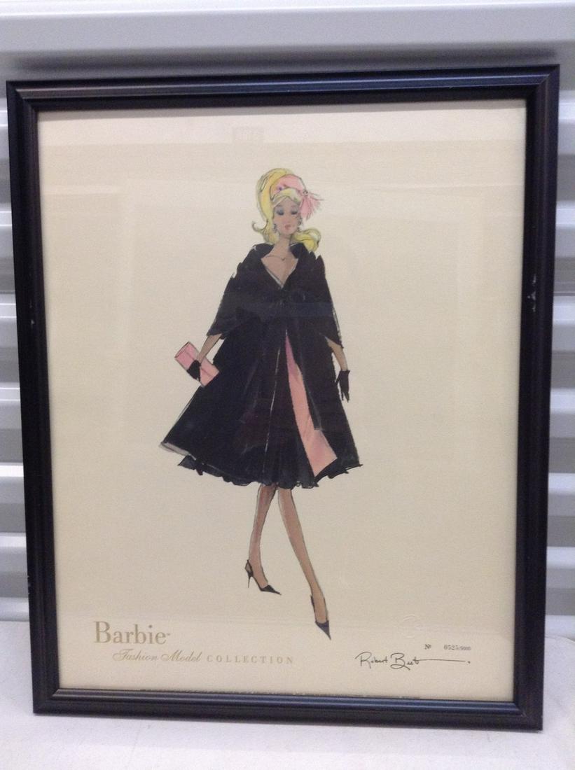 Limited Edition Signed and Numbered Barbie Fashion: Limited Edition Signed and Numbered Barbie Fashion Model Collection 17.5"x22"