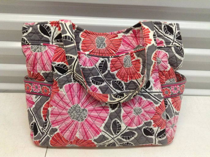 Vera Bradley Large Quilted Tote
