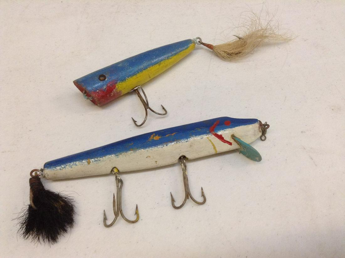 Early Wood  Fishing Lures longest 7" (1 of 1)