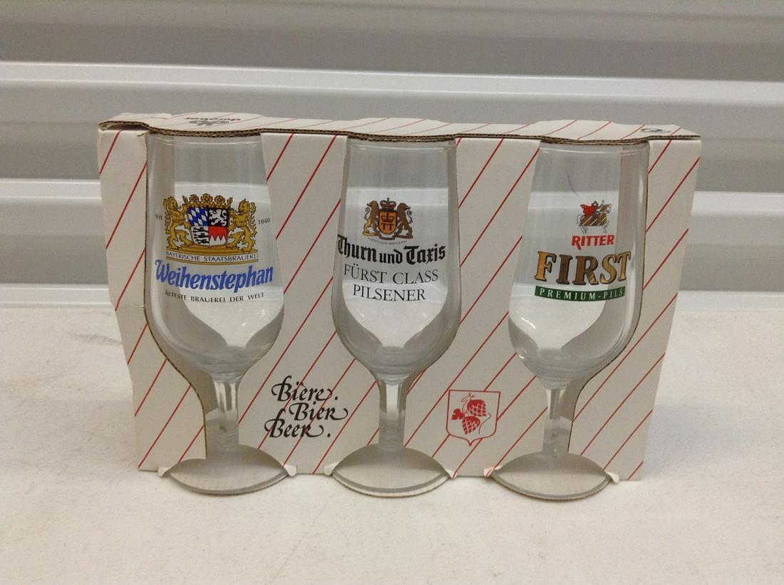 Made in Belgium Durobor Beer Glasses in the box: Made in Belgium Durobor Beer Glasses in the box