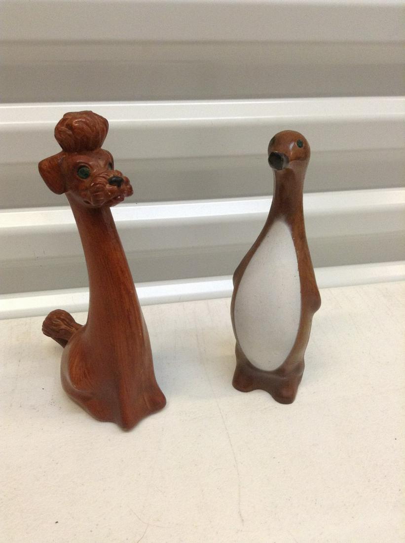 Vintage Wooden Animal Figures Tallest  8" (1 of 1)