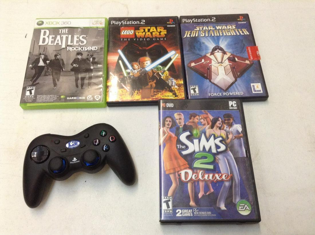 Lot of Video Games and Playstation Controller: Lot of Video Games and Playstation Controller