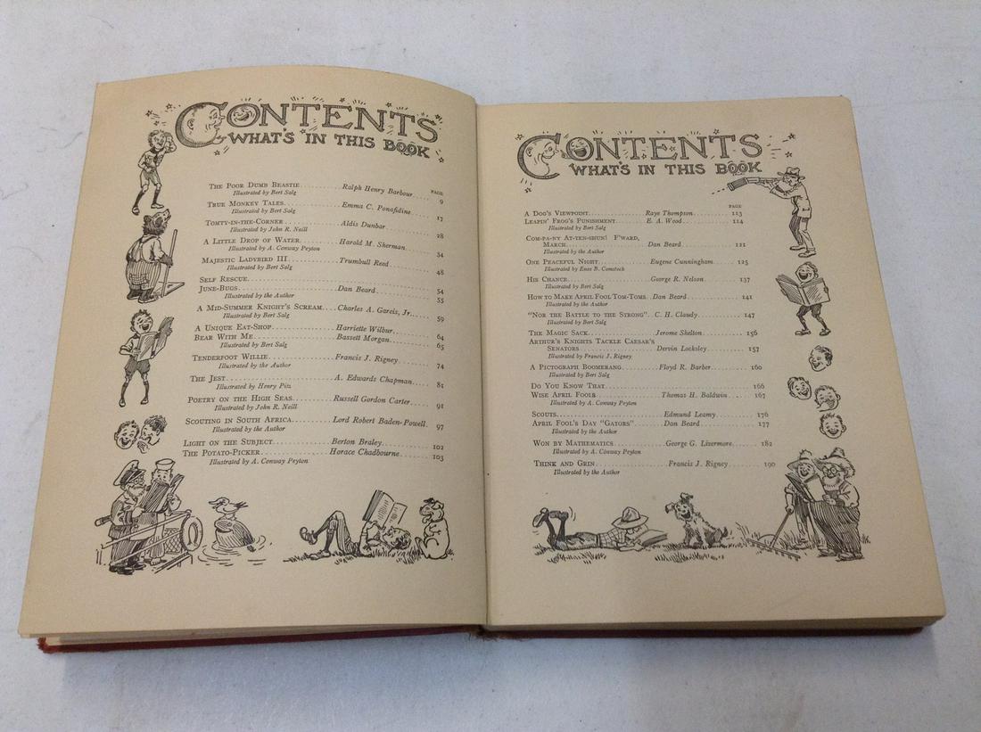1932 Boy Scouts of America Laugh, Boy, Laugh!: 1932 Boy Scouts of America Laugh, Boy, Laugh! Illustrated Story book