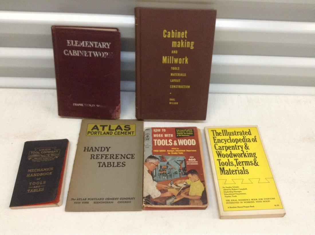 Early 1900 and other woodworking and mechanics book (1 of 1)