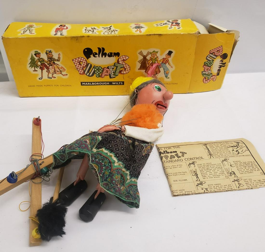 Vintage Pelham Puppets Marlbough Wilts with original (1 of 1)
