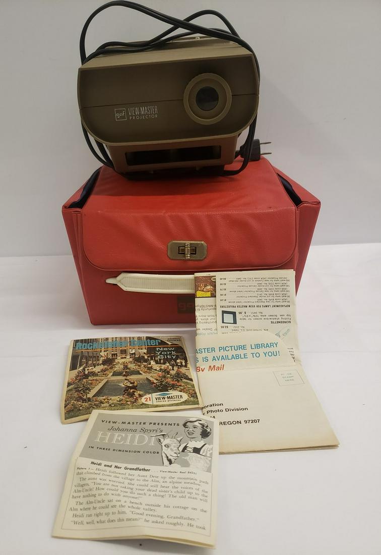 gaf view-master projector with slide (1 of 1)