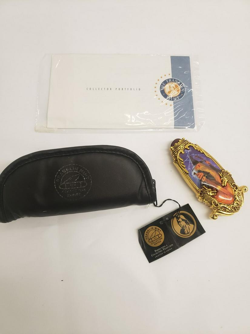 Franklin Mint Wizard pocket knife in original packaging (1 of 1)